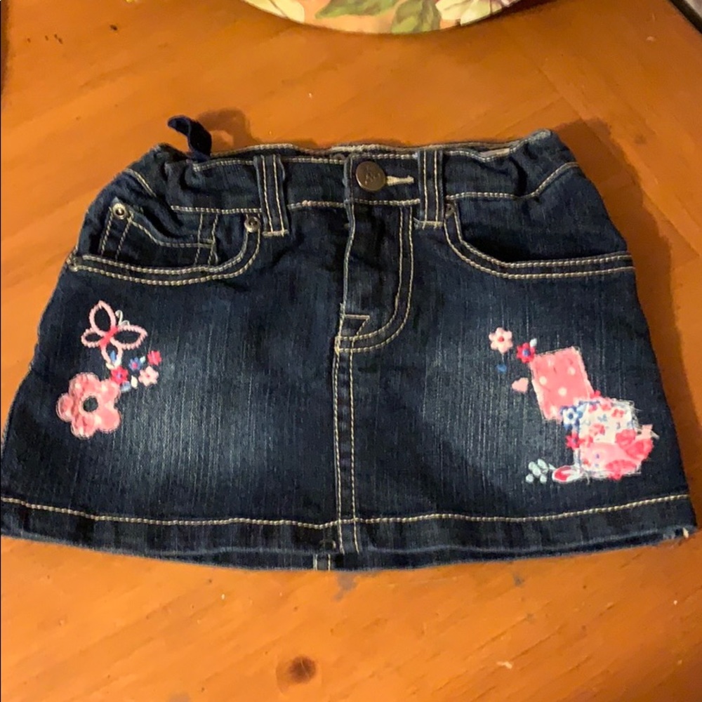 2 Children’s Place Jean skirts, size 3T
